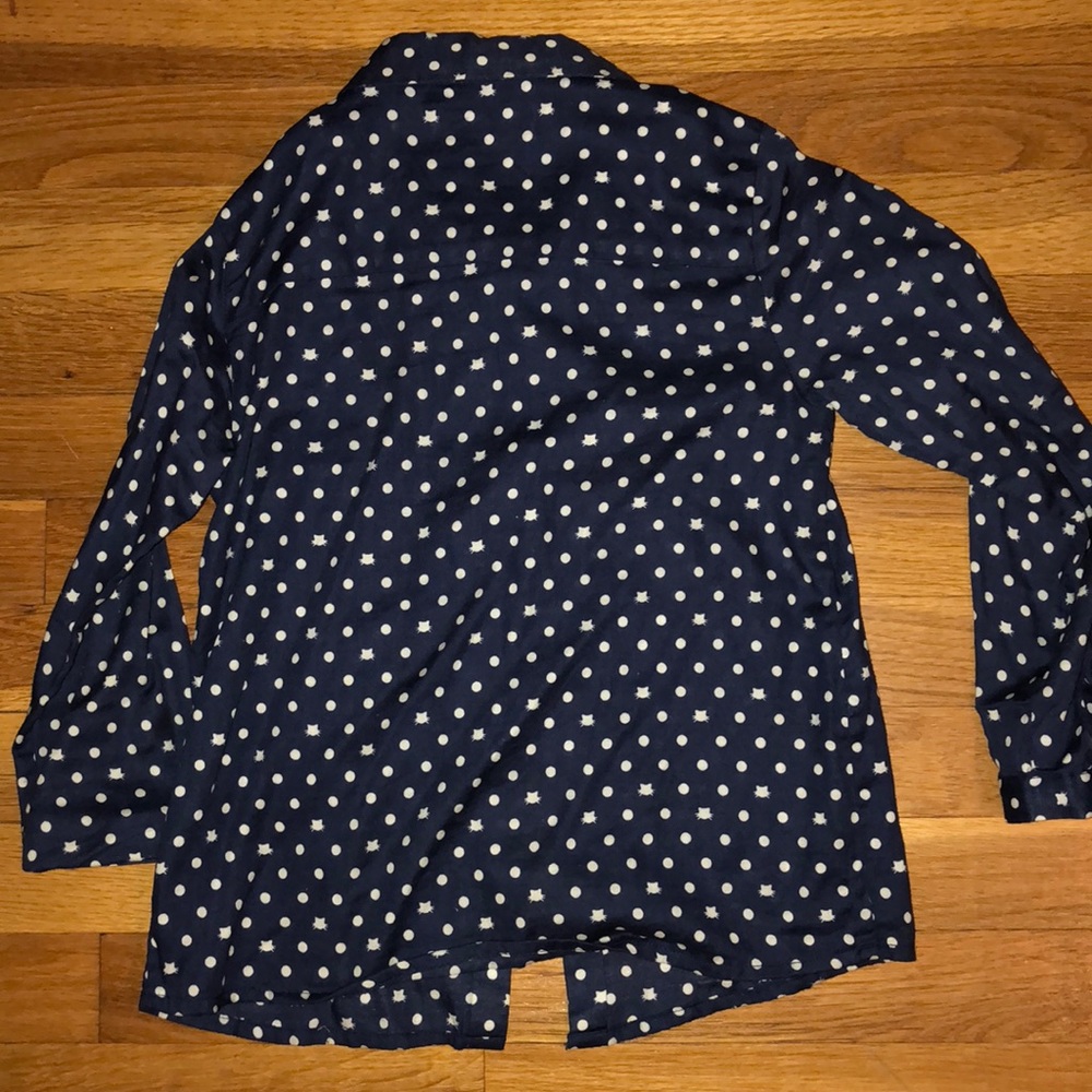 Polka dot button down - Picture 4 of 6